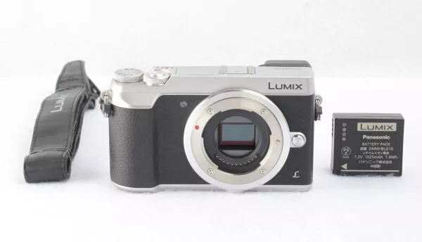 Panasonic Lumix DMC-GX7 MK2 SLR Camera Black Silver English Changeable Working