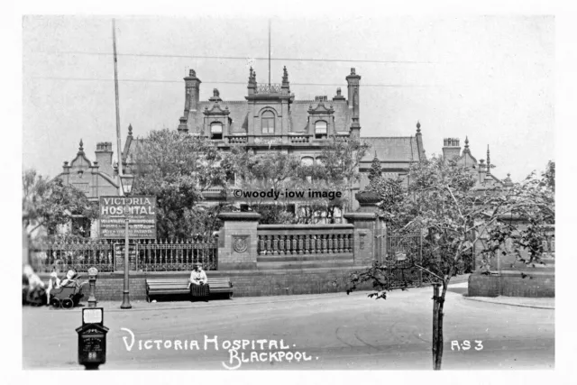 pt4505 - Blackpool , Victoria Hospital , Lancashire - print 6x4