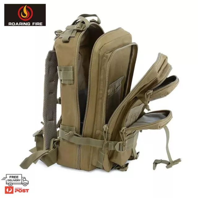 Roaring Fire 30L EDC Backpack Rucksack Camping Hiking Trekking