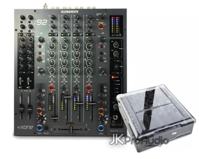 Allen & Heath Xone:92 DJ mixer w/ Decksaver Mixer Cover