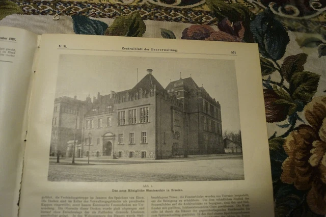 1907 Bauverwaltung 91 Breslau Staatsarchiv