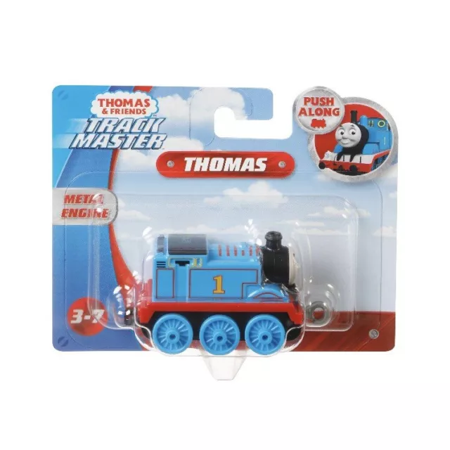 THOMAS & FRIENDS Trackmaster PUSH ALONG THOMAS Train Engine - FXW99