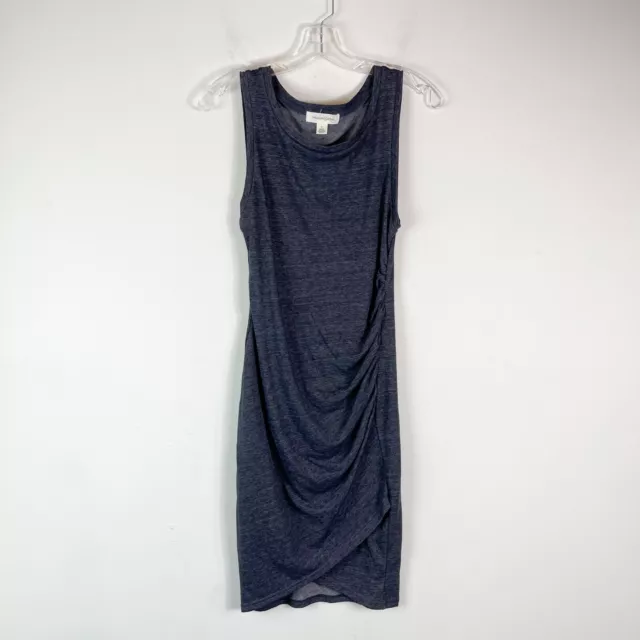 Treasure & Bond NWT Blue Ruched Side Sleeveless Dress Size S
