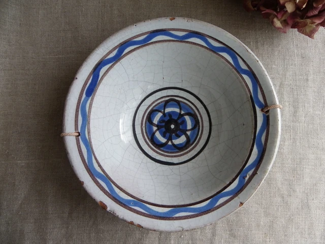 Petit Plat Creux En Porcelaine - Multicouleur - Occasion