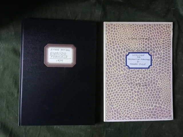 ETTORE SOTTSASS - Esercizio Formale 1 e 2 EUR 400,00 - PicClick IT