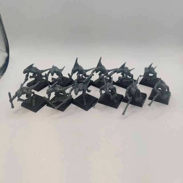 Warhammer – Skink Shaman Métal (Hommes Lézards / Seraphon), OOP, Démonté