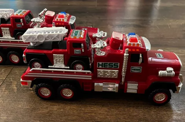 2015 Hess Red Fire Truck and Rescue Ladder