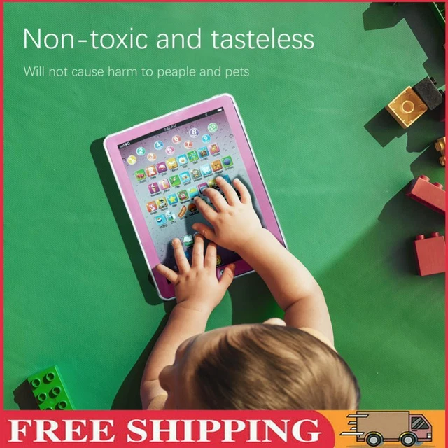 Learning Machine Tablet English Educational Toy for Toddlers Kids (Pink)