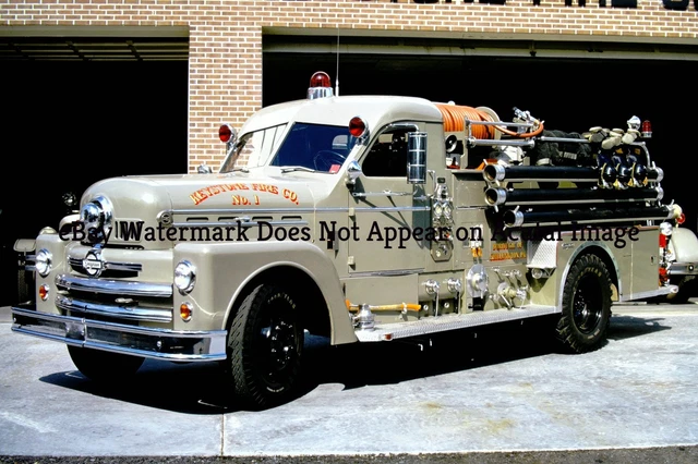 SHILLINGTON PA FIRE Apparatus Slide 1957 Seagrave Pumper - Keystone ...