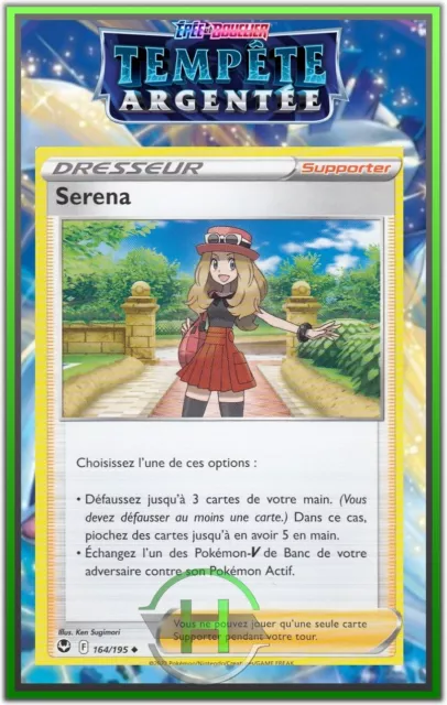 Serena - EB12:Tempête Argentée - 164/195 - Carte Pokémon Française Neuve