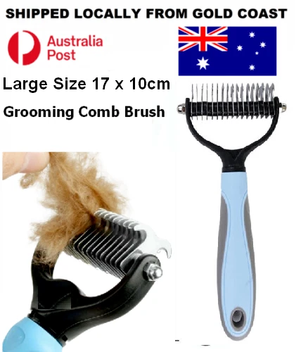 Dog Pet Cat Grooming Comb Brush Undercoat Rake Dematting Deshedding Trimmer Gift