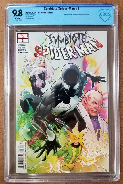 Symbiote Spider-Man #3 Land Cover Secret Bloody Carnage Variant CBCS 9.8 NM/M