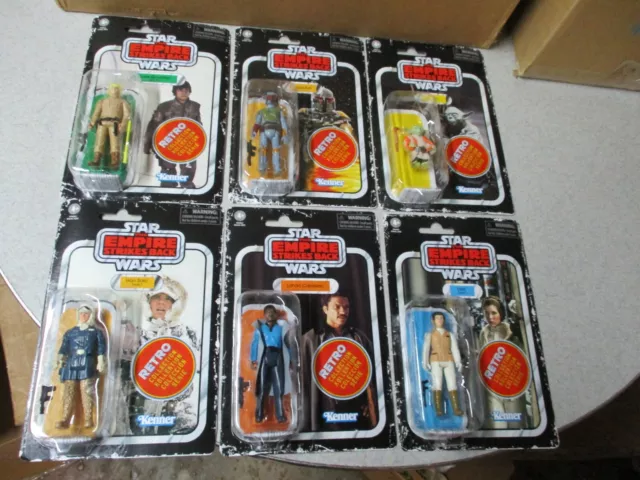 Star Wars Empire Strikes Back Retro Collection Hasbro 2020 Action Figures ESB