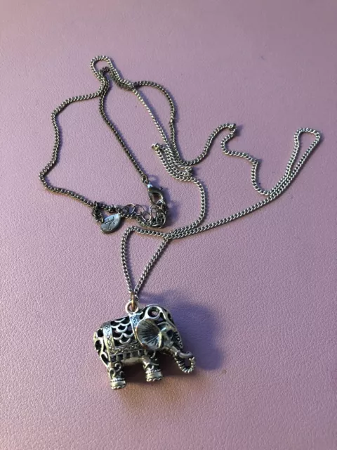 Accessorize elephant necklace sale