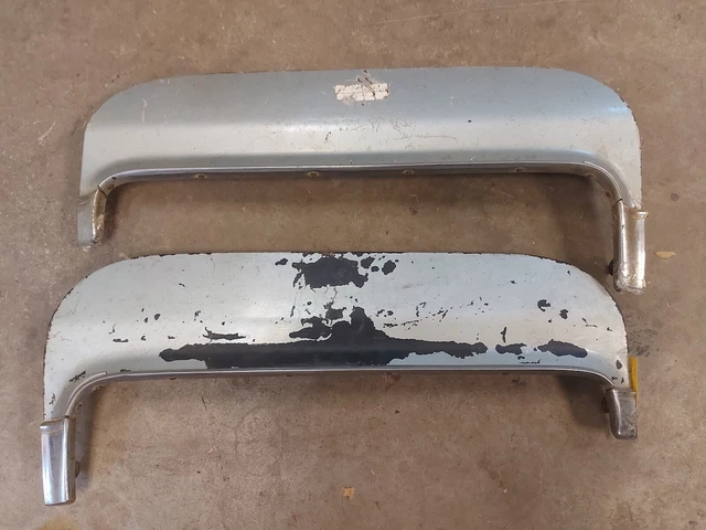 1969 1970 Oldsmobile Fender Skirts. Oem Factory Steel With Trim. 69 70 Olds 98 1969 1970 Oldsmobile Fender Skirts. Oem Factory Steel With Trim. 69 70 Olds 98