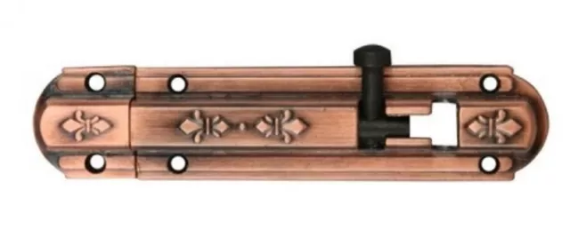 Locker Vintage Retro slide latch bolt hasp door window rustic Furniture 4 inch