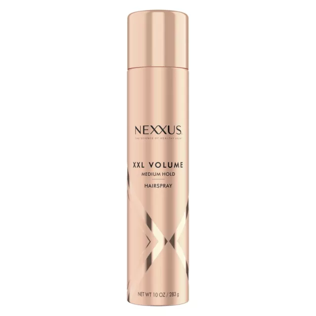 Nexxus XXL Volume & Frizz Control Medium Hold Women's Hairspray, 10 oz