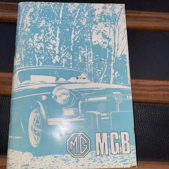 MGB Handbook, Car Maintenance, Methods And Equipment, Servicing, Leyland Cars