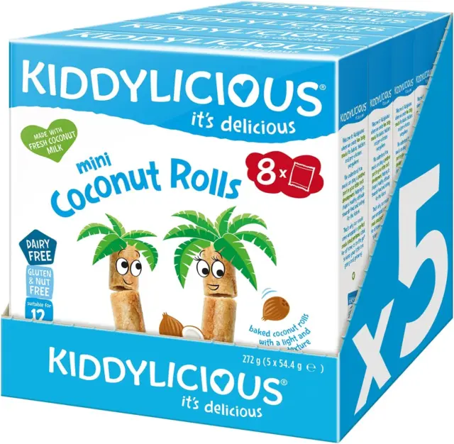 Coconut Rolls, 272 G, Pack of 5
