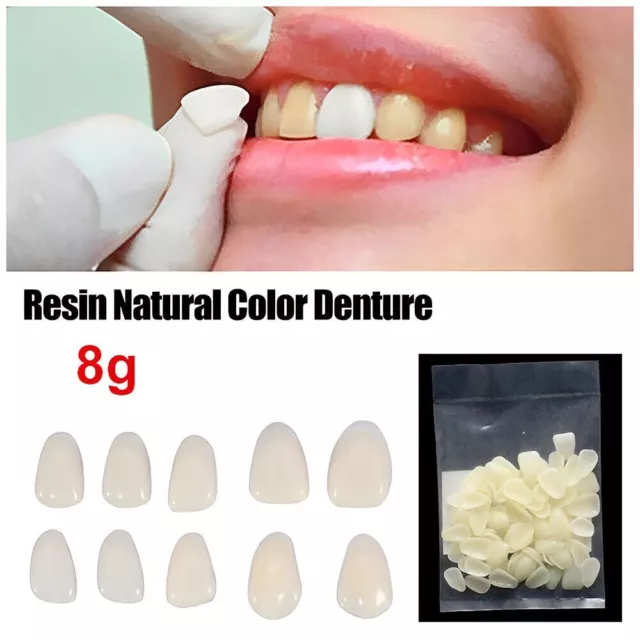 Dental Temporary Crown Veneers for Anterior Front Teeth Whitening 70Pcs