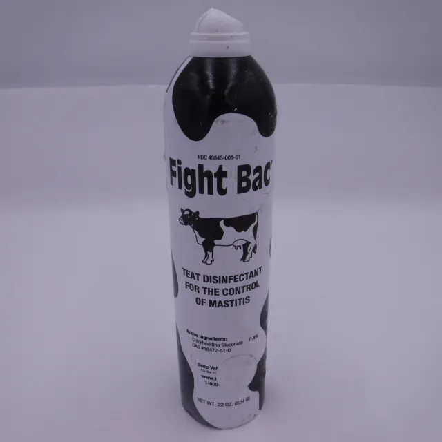 22oz. Fight Bac Teat Disinfectant For The Control Of Mastitis