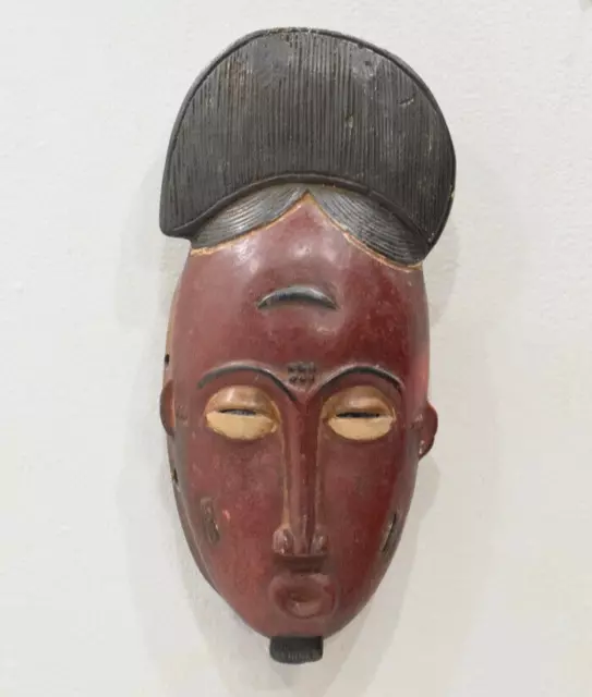 African Mask Baule Tribe Passport Mask Mali