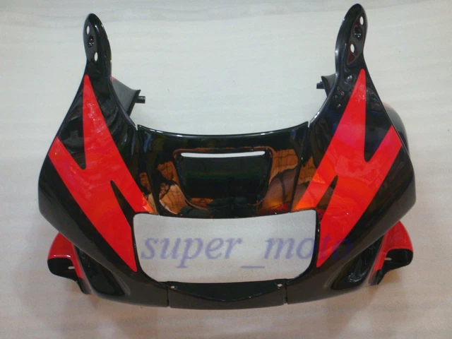 Front fairing nose cowl Headlight Cover Fit For Honda CBR600 F2 1991-1994 Rblack