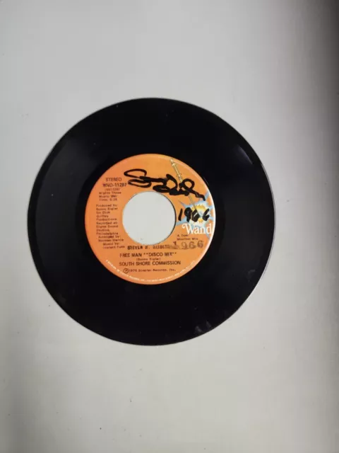 South Shore Commission - Free Man - Wand (45RPM 7”)(AA79)