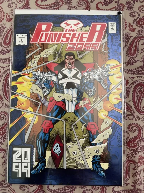 Marvel Comics The Punisher 2099 February 1993 Volume 1 Issue 1