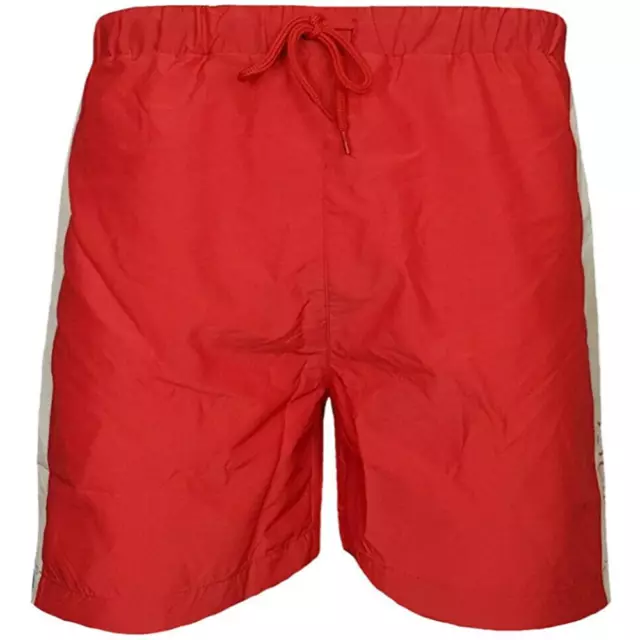 Boston Rouge Sox Short Homme MLB Majestic Rouge & Blanc Short Natation - Neuf