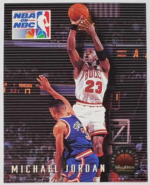 1993-94 SKYBOX PREMIUM Michael Jordan NBA Playoff Performance #14 EUR 0 ...