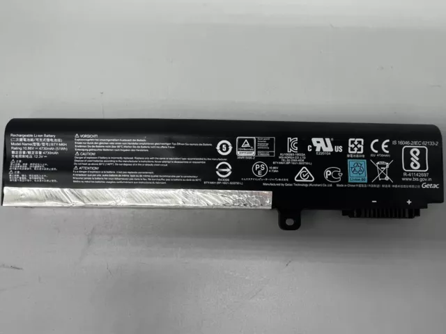 Getac rechargeble liion battery BTY-M6H