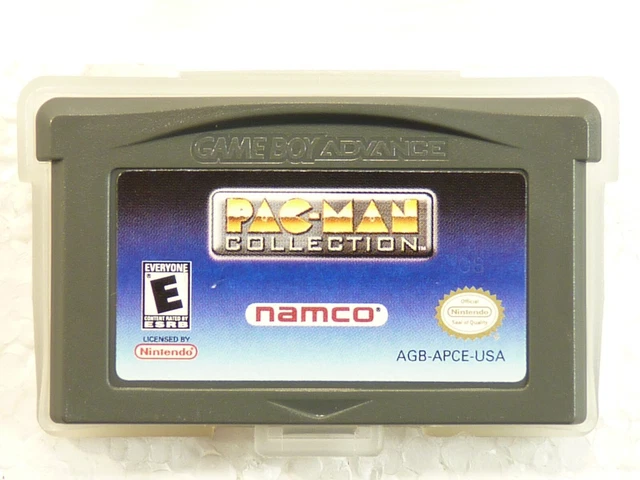 Pac-Man Collection (Nintendo Game Boy Advance, 2001) Authentic w/ Case! *TESTED*