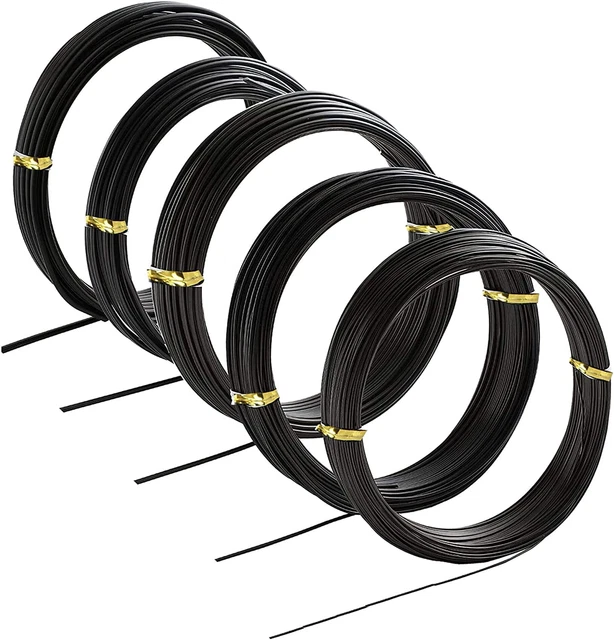 VynyQoo 3mm Filo di Alluminio, 12M Argento Pieghevole e Flessibile Filo