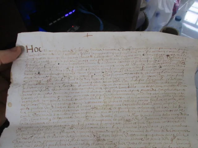 Manuskript IN Latin Von 1605, June About Ein Handel (Indetermined) IN Spanien