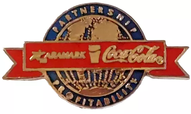 Coca Cola/Aramark Partnership Profitability Lapel Pin