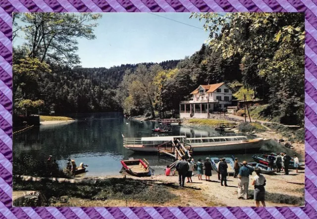 CPSM 25 - Le Débarcadère au saut du doubs