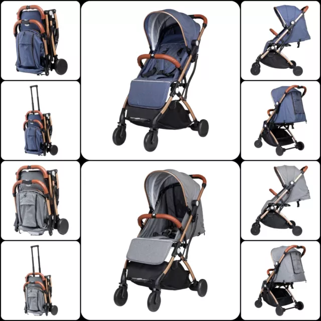 Travel Buggy For Toddlers Premium Quality Stroller Baby Pushchair Easy to Fold