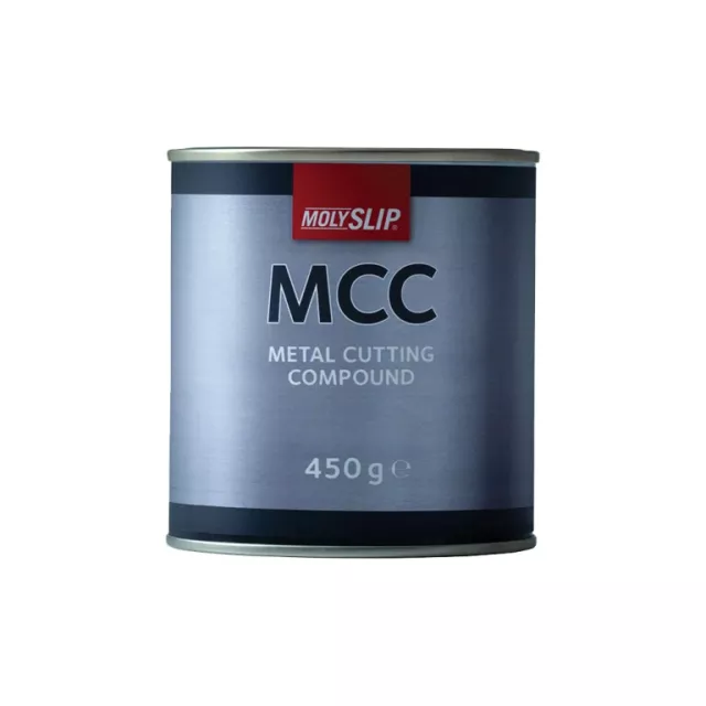 Molyslip Metal Cutting Compound MCC 450G Tin Drilling Broaching Tapping RDGTools