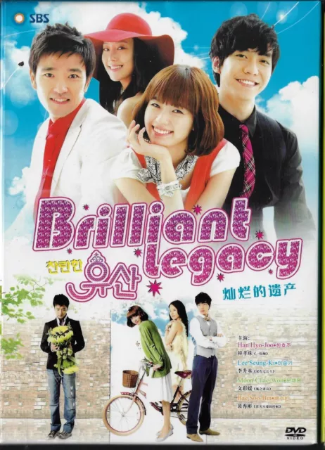 Brilliant Legacy (2009)-9 DVDs-28 Episodes-Korean Drama-Han Hyo Joo-Lee Seung Gi