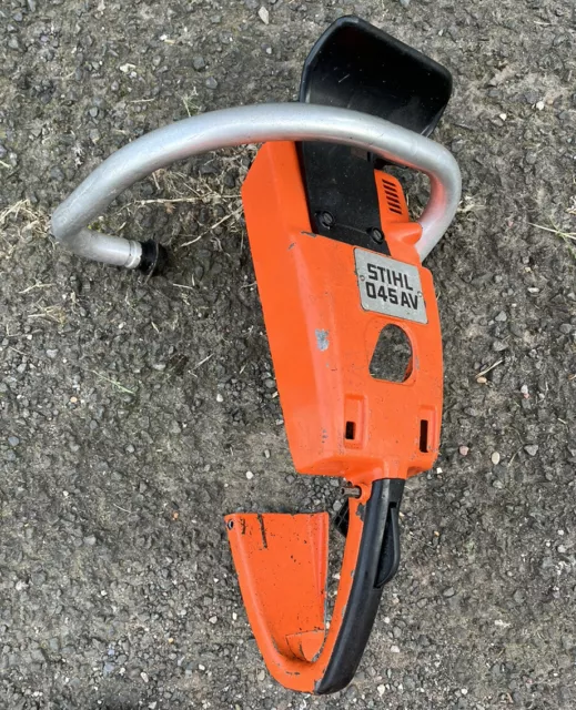 Stihl 045 Copertura telaio maniglia posteriore innesco pezzo di ricambio usato 1115 791 4900