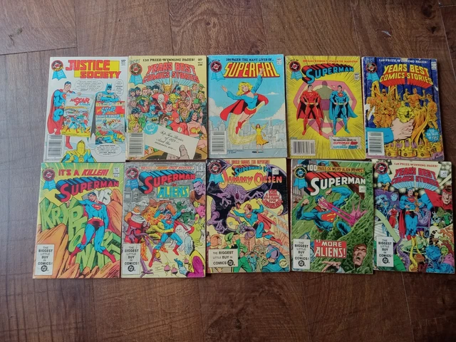 DC Comics Blue Ribbon Digests lot of 10 - Superman