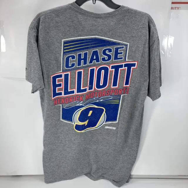 CHASE ELLIOTT NASCAR Hendrix Motor Sport Tshirt Size L Fanatics $12.25 ...