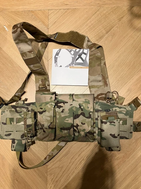 CRYE PRECISION CONVERTIBLE Airlite Chest Rig Multicam £220.00 - PicClick UK