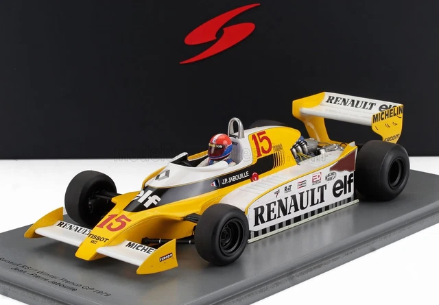 SPARK - 1/64 - Renault Rs 17 F1 Team - Gp Bahrain 2017 - Y054
