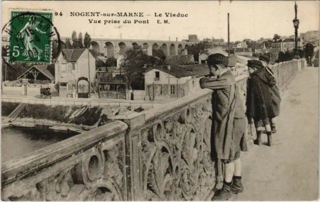 CPA NOGENT-sur-MARNE Le Viaduc - Vue prise du Pont (65665)