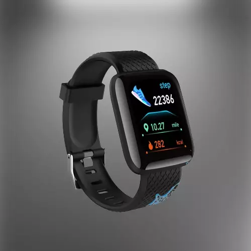 Montre Connectée pour Femme et Homme, Sport, Compteur de calorie, Connexion USB