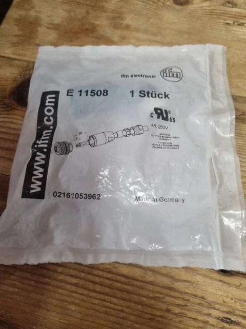 IFM elektronischer Typ E11508 Stecker