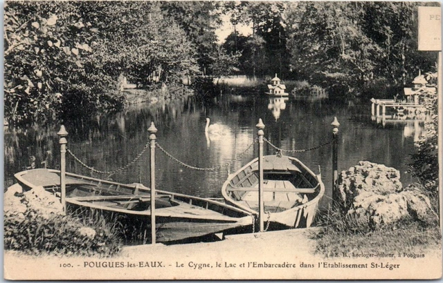 58 POUGUES LES EAUX  -carte postale ancienne [JR03959]
