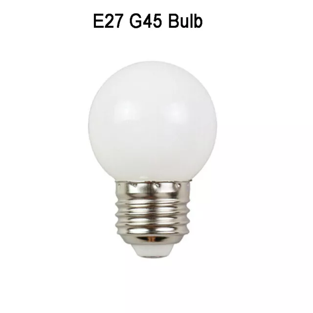40W Equivalent E26 E27 G45 Globe LED Light Bulb 3W 110V/220V White/Warm Lamp